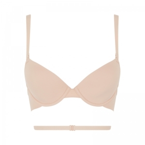 Open Back T-shirt bra 01N Golden Beig