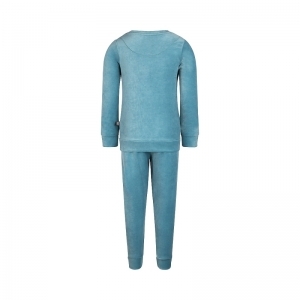 Boys velours set Blue