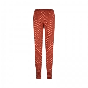 Women pyjama set Brique red