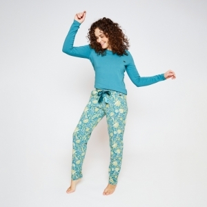 Women pyjama set Aqua blue