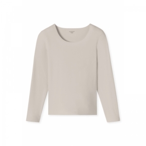 Shirt met lange mouwen thermo 410 sand