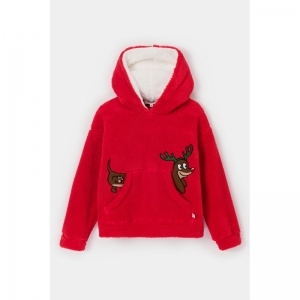 Homewear set in fleece 464 rood