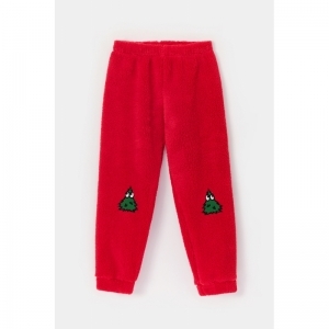 Homewear set in fleece 464 rood