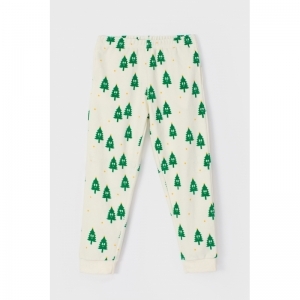Pyjama in velours 111 gebroken wi