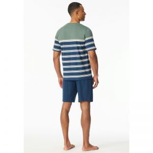 Herenpyjama korte mouwen 701 khaki