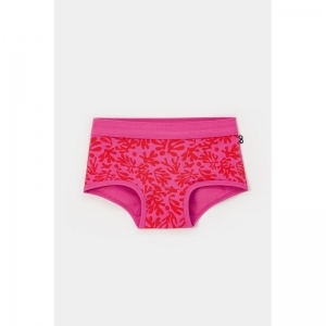 Meisjes slip, shorty, 2-pack 027 set fuchsia