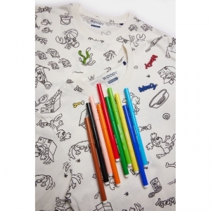Unisex Color me pyjama 968 krab color