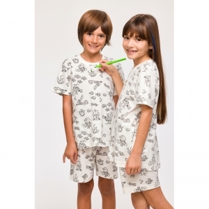 Unisex Color me pyjama 968 krab color