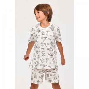 Unisex Color me pyjama 968 krab color