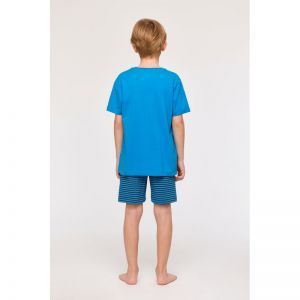 Jongenspyjama, korte mouwen 845 blauw
