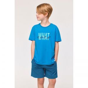 Jongenspyjama, korte mouwen 845 blauw