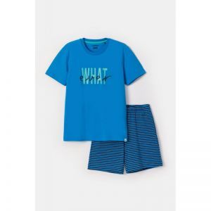 Jongenspyjama, korte mouwen 845 blauw