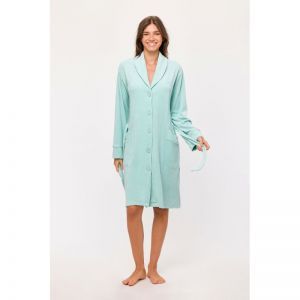 Dames badjas 708 licht turqu