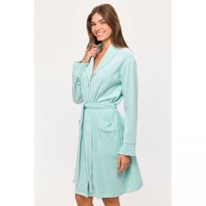 Dames badjas 708 licht turqu
