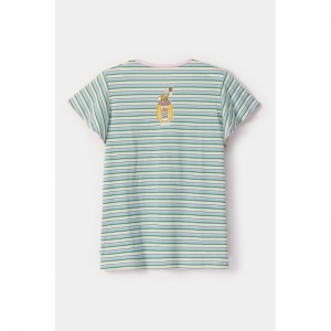 Damespyjama, korte mouwen 929 multicolor