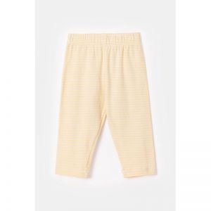 Unisex babypyjama 935 gele streep