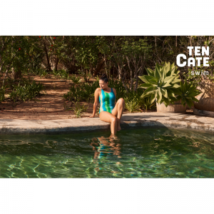 Swimsuit v-neck soft cup 6060 botanical