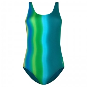 Swimsuit v-neck soft cup 6060 botanical