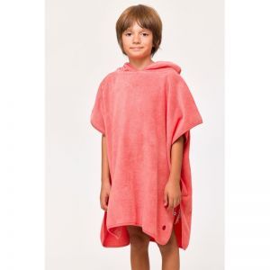 Poncho 488 koraalrood