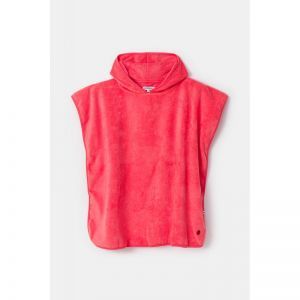 Poncho 488 koraalrood