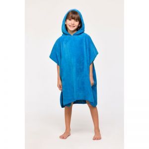 Poncho 845 blauw