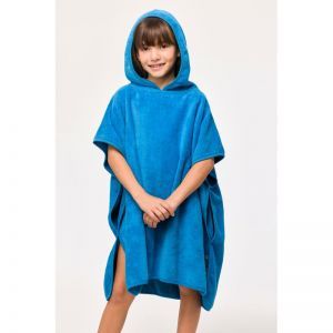 Poncho 845 blauw