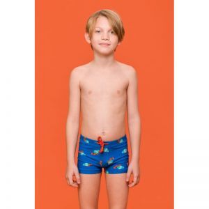 Jongens zwembroek 955 blauwe krab
