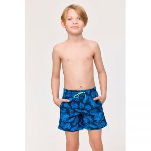 Jongens zwemshort 956 blauwe blad