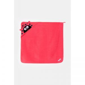 Badcape 488 koraalrood