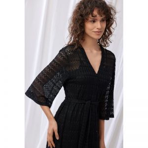 Strand kimono 199 zwart