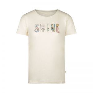 Damespyjama korte mouwen Off white