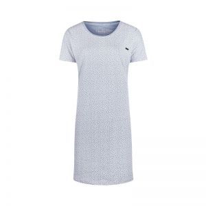 Women bigshirt Mid blue