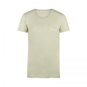 Damespyjama korte mouwen Light green