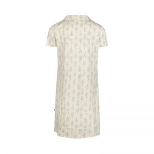Dames slaapkleedje doorknoop Light green