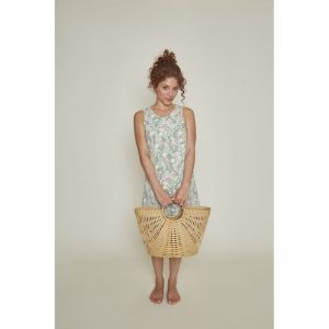 Women singlet dress green