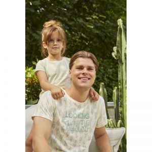 Men short set Light green