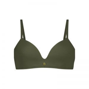 Bikini top plunge padded 2186 deep olive