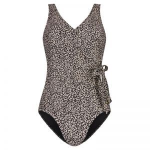 Swimsuit v-neck padded 5022 wild dot