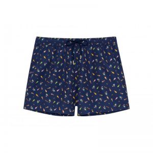 Beach boxer - Summer I0RA Navy print