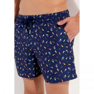 Beach boxer - Summer I0RA Navy print