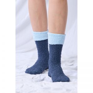 Sokken met antislip noppen 831 donkerblauw