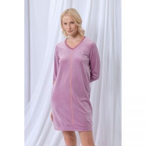 Slaapkleedje in velours 351 warm lila