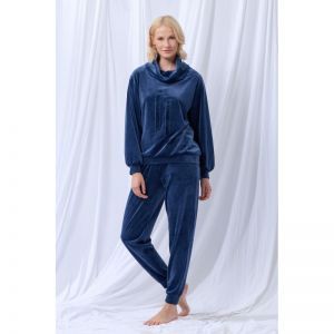 Dames homewear set 831 donkerblauw