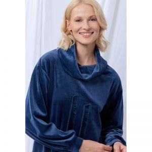 Dames homewear set 831 donkerblauw