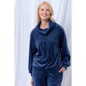 Dames homewear set 831 donkerblauw
