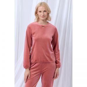 Dames homewear set 418 framboos