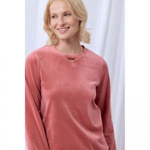 Dames homewear set 418 framboos