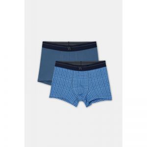 Heren boxershorts, 2-pack 014 set donkerg