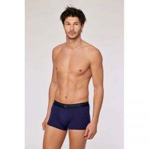 Heren boxershorts, 2-pack 024 set donkerb
