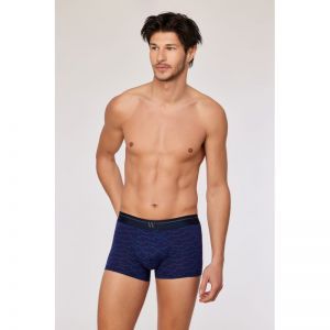 Heren boxershorts, 2-pack 024 set donkerb